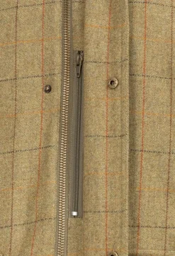 Alan Paine Men's Combrook Tweed Field Coat with Action Back