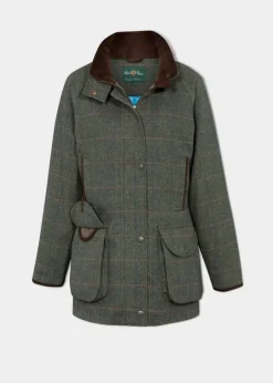 Alan Paine Women's Combrook Tweed Shooting Coat