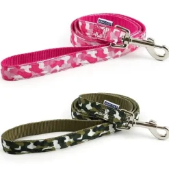 Ancol Green Combat Lead 1M X 19mm