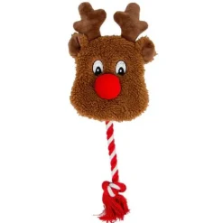Ancol Ropey Rudolf Dog Toy