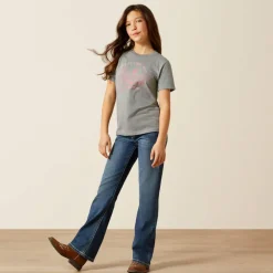 Ariat Kids 'Heels Down' T-Shirt SS25