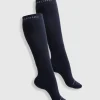 Aztec Diamond Pressure Padded Sock Twin Pack
