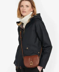 Barbour Laire Leather Saddled Bag