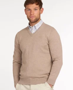 Barbour Men's Pima Cotton V-Neck Jumper