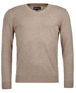 Barbour Men's Pima Cotton V-Neck Jumper