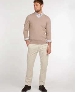 Barbour Men's Pima Cotton V-Neck Jumper