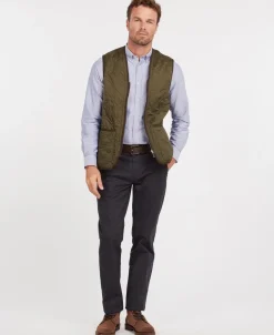 Barbour Men's Polarquilt Waistcoat/Zip-In Liner