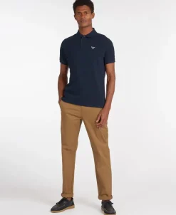 Barbour Men's Tartan Pique Polo