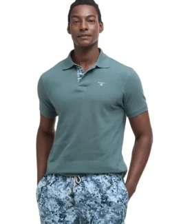 Barbour Men's Tartan Pique Polo