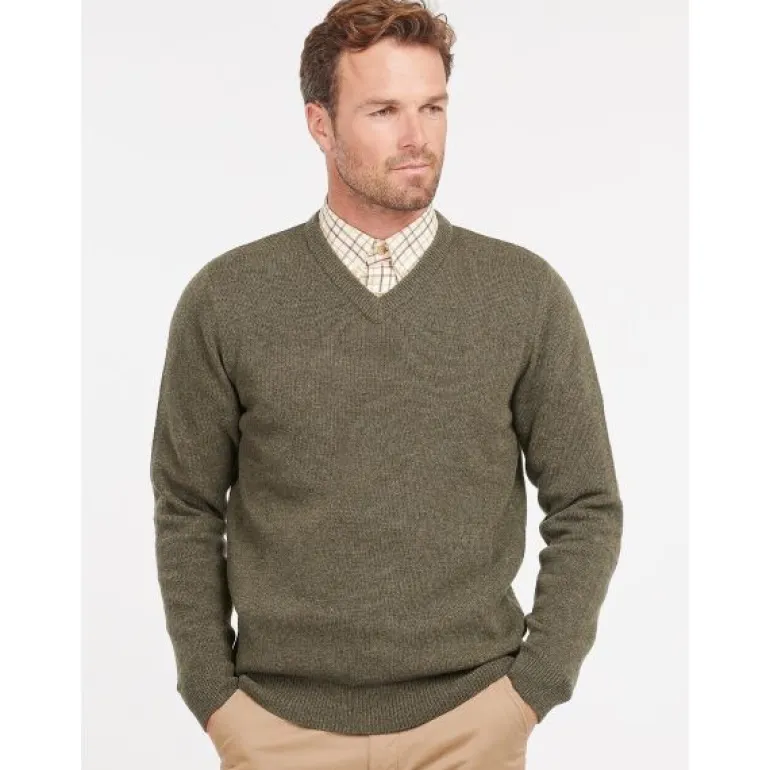 Barbour Nelson Essential V-Neck Sweater