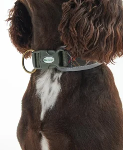 Barbour Reflective Tartan Comfort Dog Collar