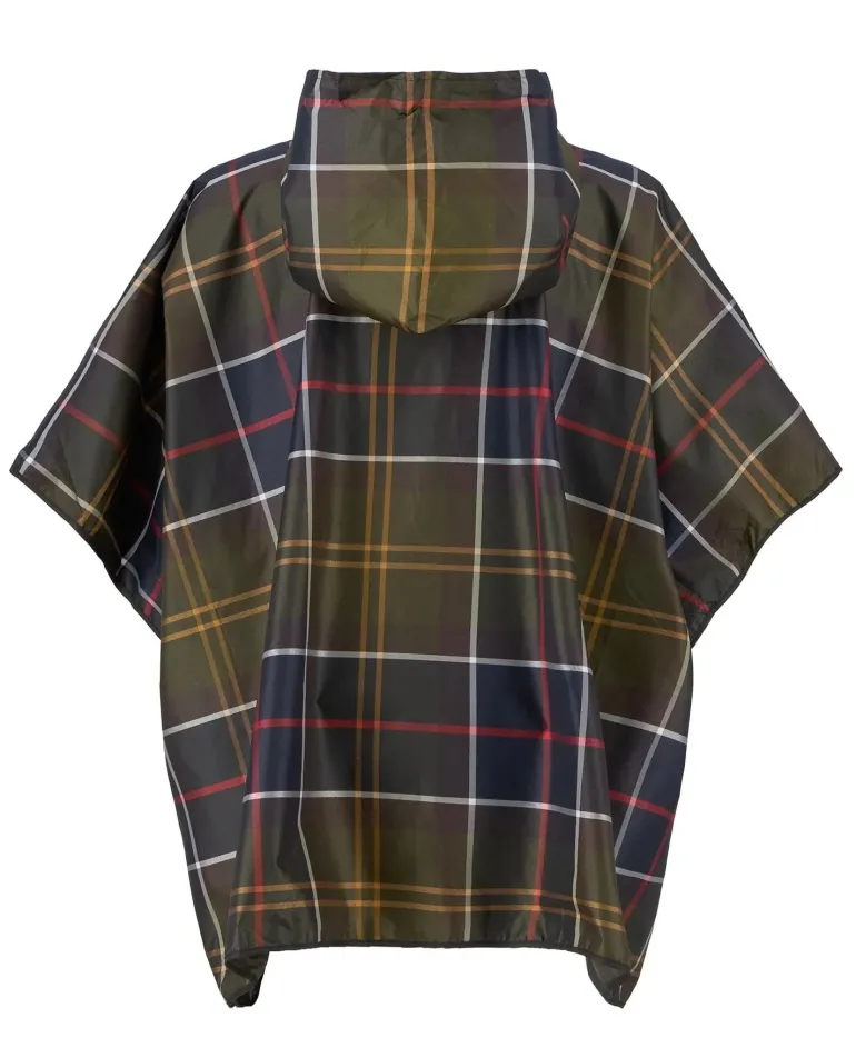 Barbour Tartan Showerproof Poncho