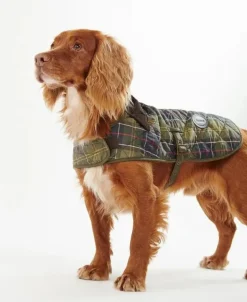 Barbour Waterproof Tartan Dog Coat
