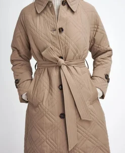 Barbour Women's Mariah Quilted Trench Coat