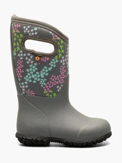 Bogs Kids York Insulated Wellington Boots - Star Heart