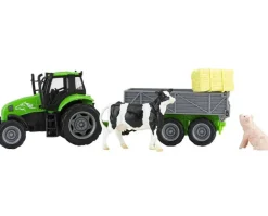 Breyer Farms Tractor & Tag-A-Long Wagon