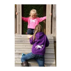 British Country Collection Dancing Unicorn Childs Hoodie