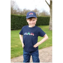 British Country Collection Children's Three Tractors T-shirt