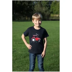 British Country Collection Children's Big Red Tractor T-shirt
