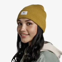 Buff Knitted Beanie Drisk Adult