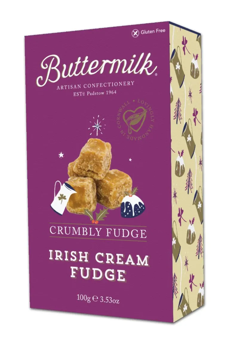 Buttermilk Artisan Confectionery Irish Cream Crumbly Fudge