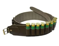 Cartridge Belt Brown Leather