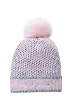 Cavallo AW21 Briony Knitted Hat Antique Rose