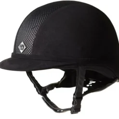 Charles Owen AYR8 Plus Suede-Look Riding Helmet