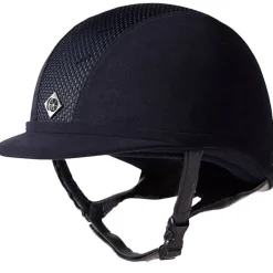 Charles Owen AYR8 Plus Suede-Look Riding Helmet