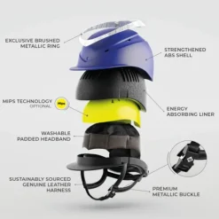 Charles Owen Halo Riding Helmet - Midnight Matte