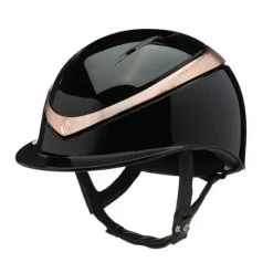 Charles Owen Halo Riding Helmet - Black Gloss