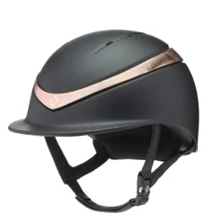 Charles Owen Halo Riding Helmet - Black Matte Standard