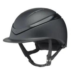 Charles Owen Halo Riding Helmet - Black Matte Standard