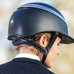 Charles Owen Halo Riding Helmet - Black Matte Standard