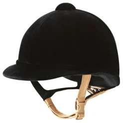 Charles Owen Hampton Velvet Riding Helmet