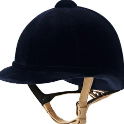 Charles Owen Hampton Velvet Riding Helmet