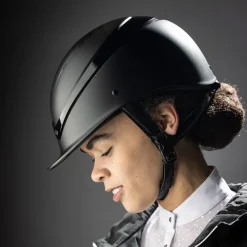 Charles Owen Luna Riding Helmet Standard Peak