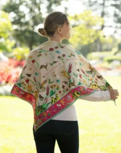 Clare Haggas Large Dreams Can Come True Large Square Oyster and Peony