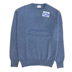 Country Ways Scotland Men's Lambswool Crew Neck Sweater