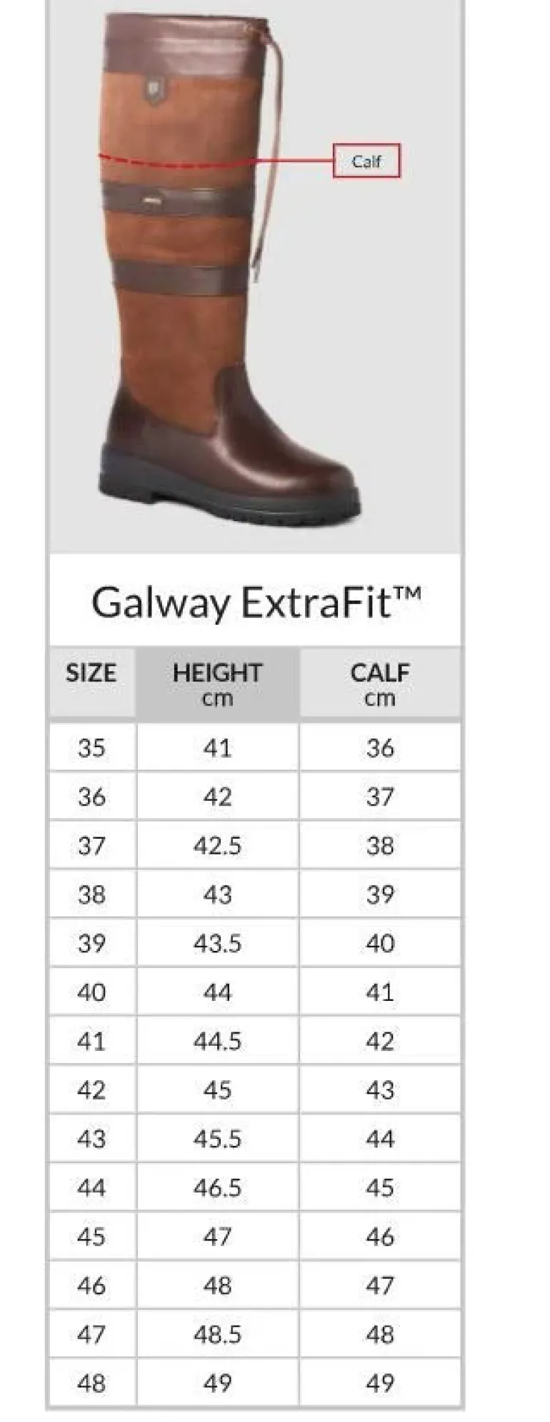Dubarry Galway ExtraFit Country Boots