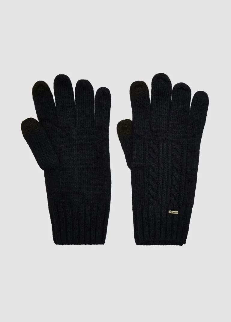 Dubarry Tory Knitted Gloves Navy