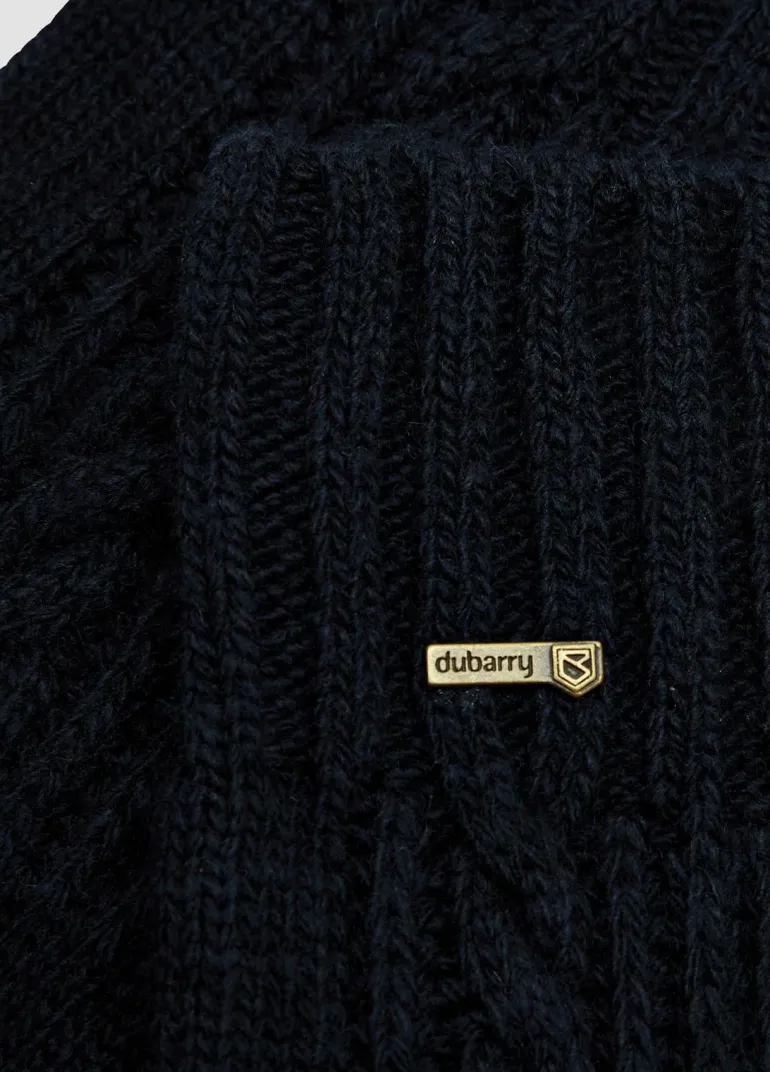Dubarry Tory Knitted Gloves Navy
