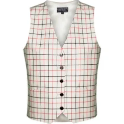 Equetech Classic Tattersall Check Waistcoat