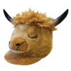 Equetech Heather Highland Cow Hat Silk
