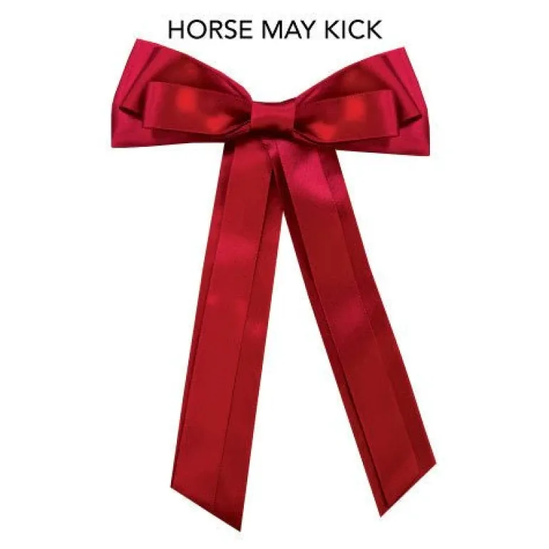 Equetech Horse Competition Warning Tail Ribbon