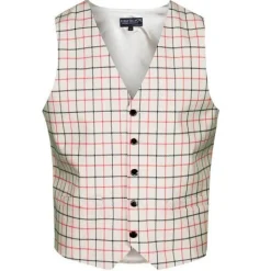 Equetech Men's Classic Tattersall Check Waistcoat