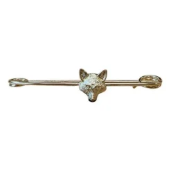 Equetech Traditional Fox Head Stock Pin