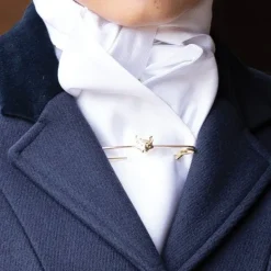 Equetech Traditional Fox Head Stock Pin