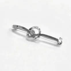 Equetech Twirl Crystal Stock Pin