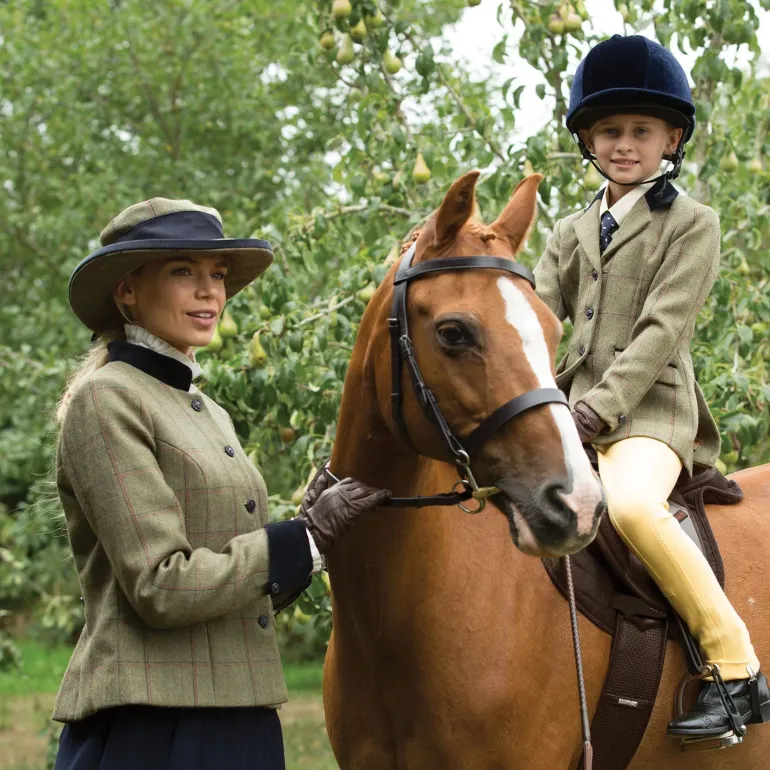 Equetech Women's Launton Tweed Leaders Jacket